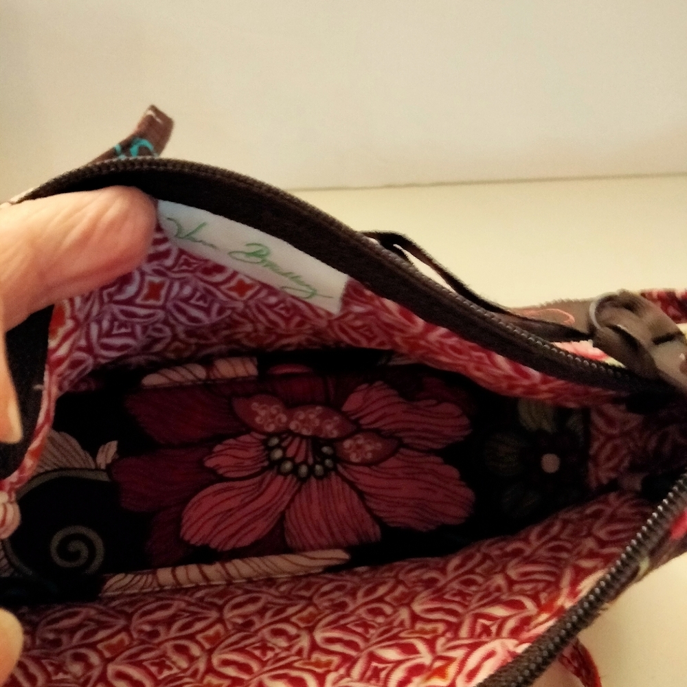 Vera Bradley Floral crossbody bag 8"x5" - Picture 9 of 9